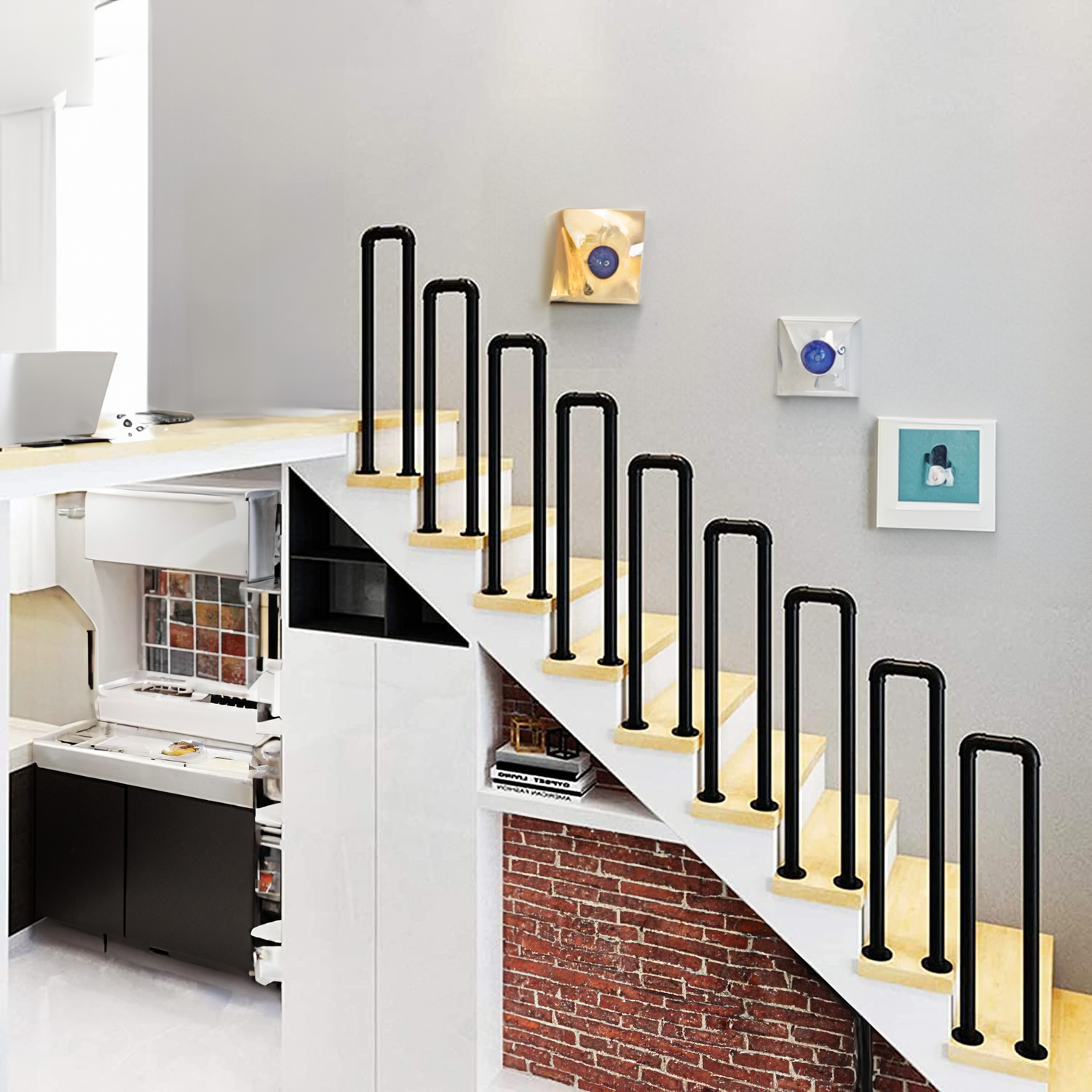 Nimbus Handrails U-shaped Transitional Handrails