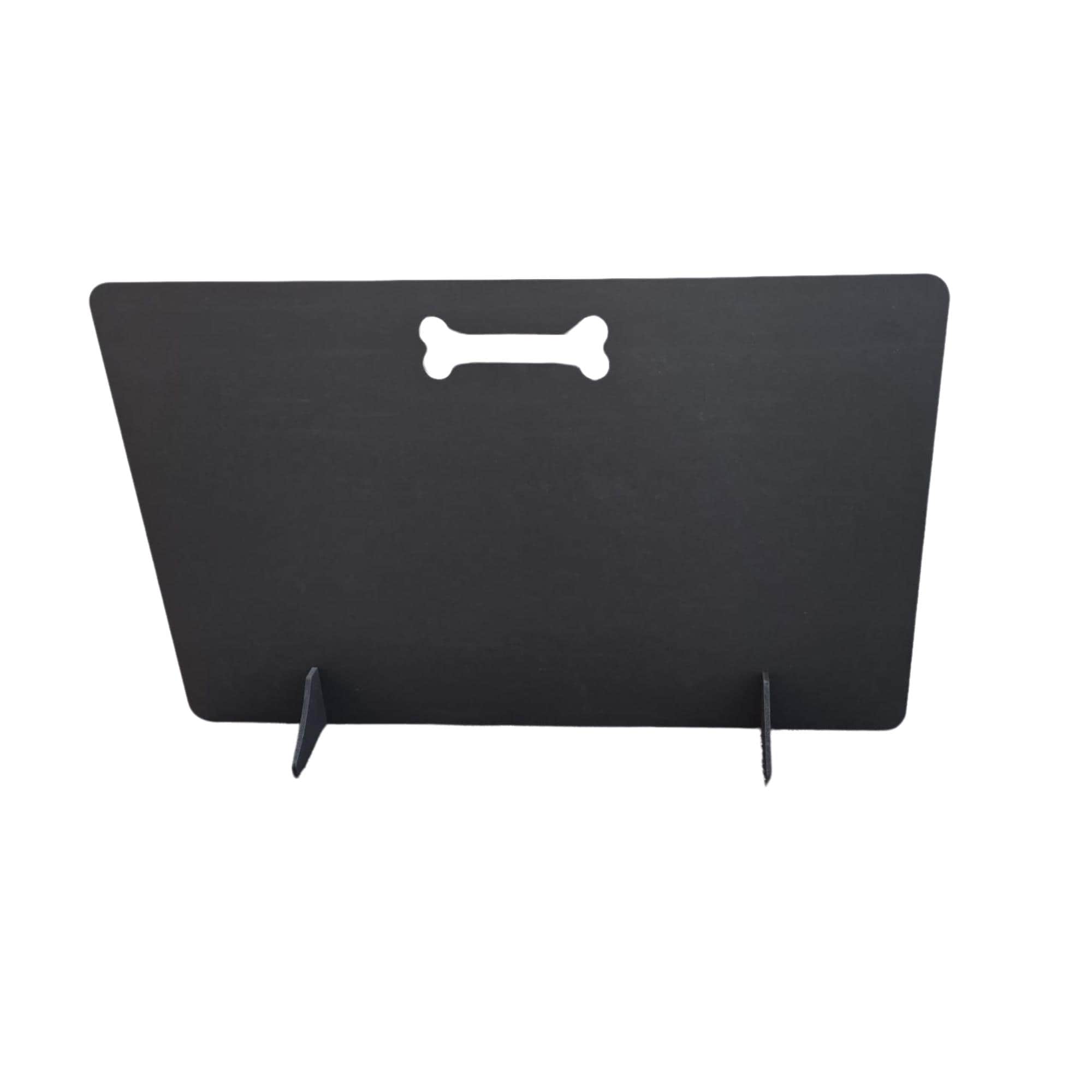 Black Dog Barrier Gate – Portable Wooden Stair Stopper