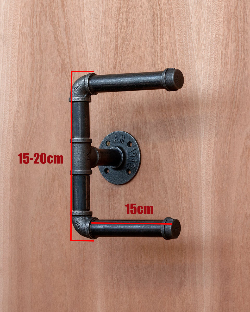 Toilet Roll Holder mounted on the wall, showcasing its sleek and practical design.