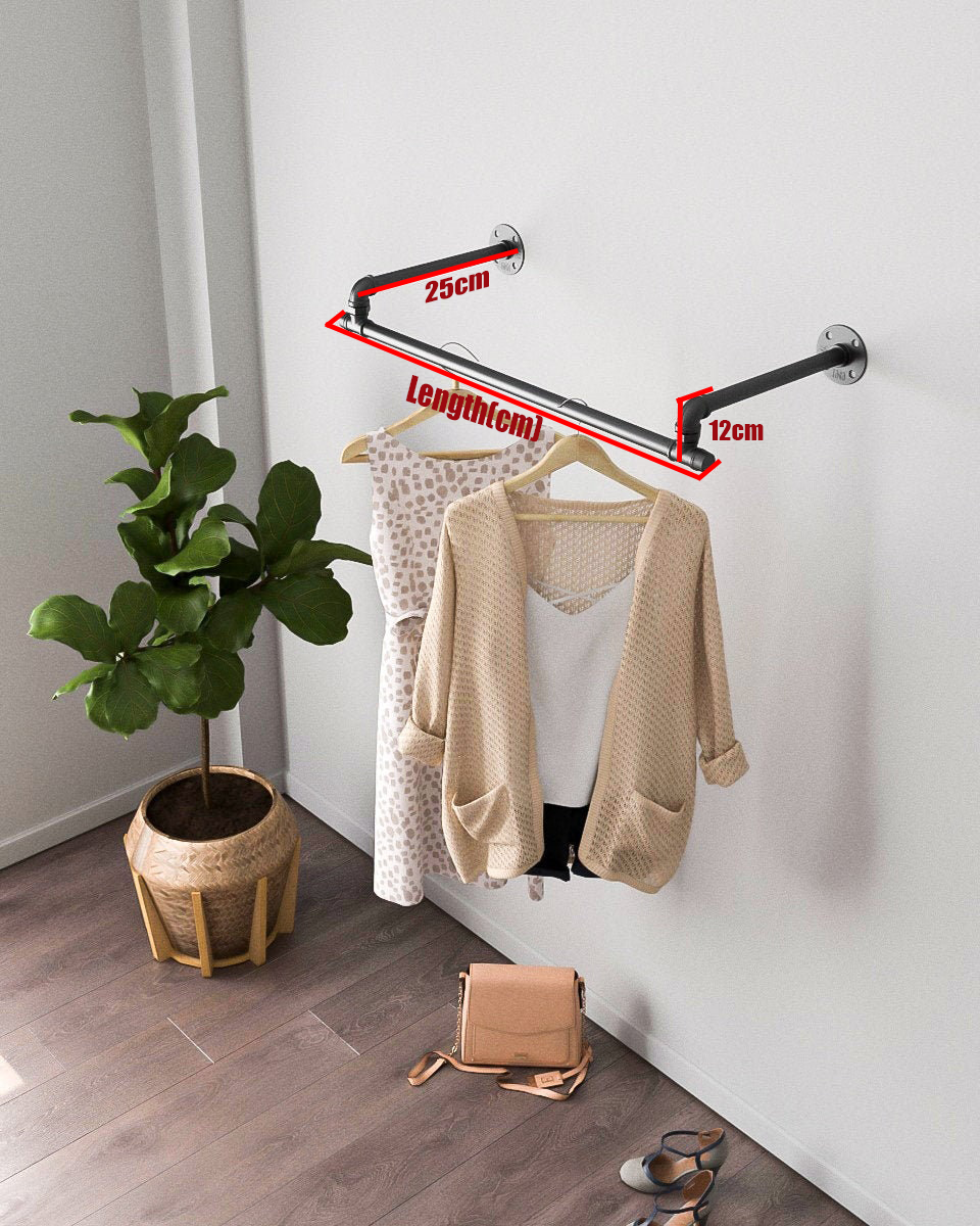 Seu Vintage Clothes Rail Detachable