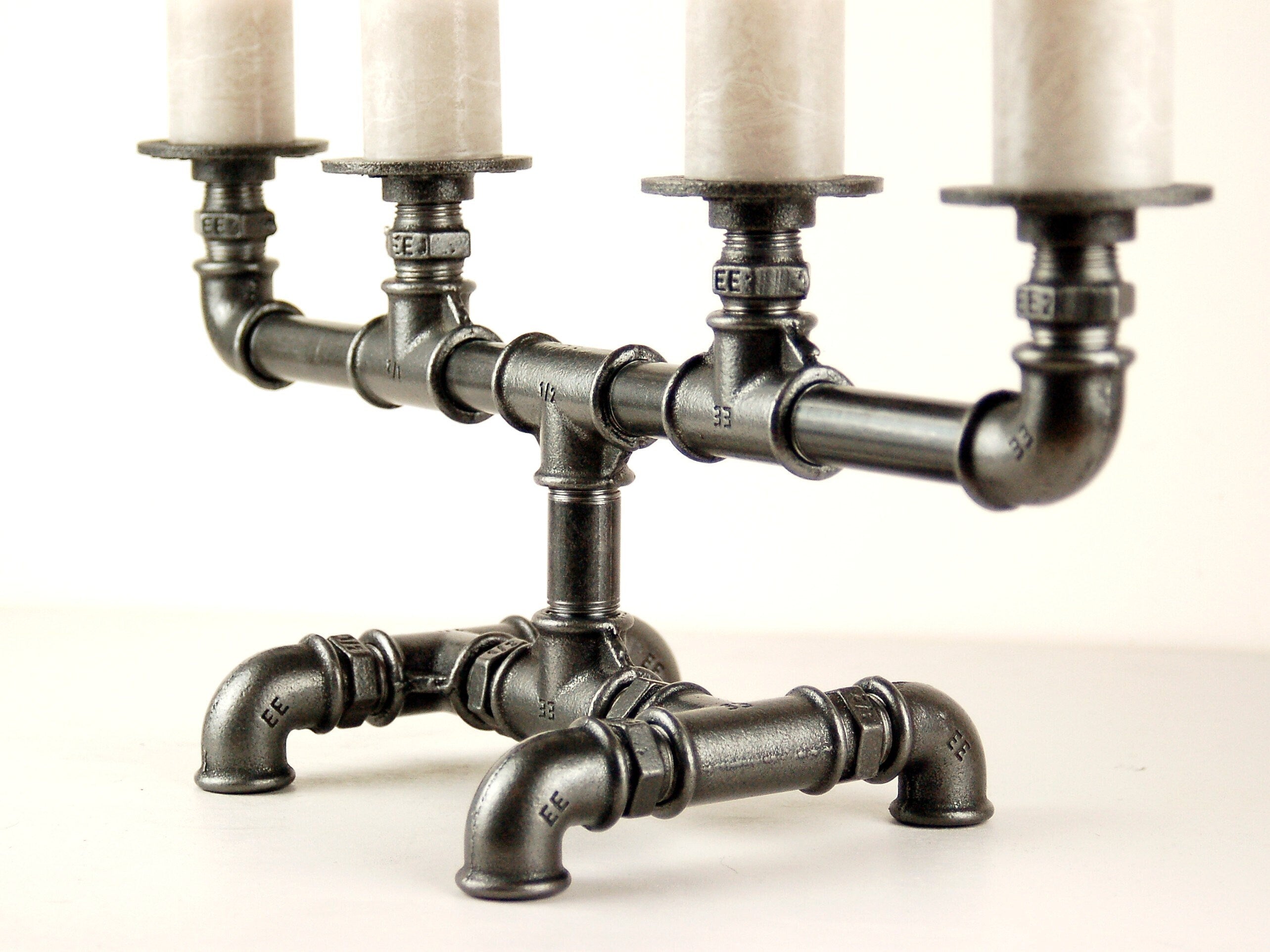 Candle Holder with a candle plate, showcasing its elegant and sophisticated design