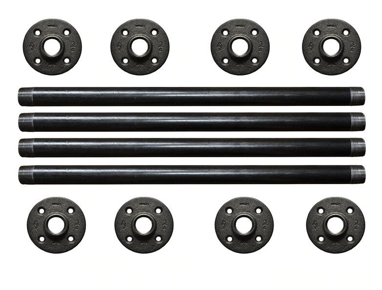 Terra Industrial Pipe Table Legs 2 Pairs