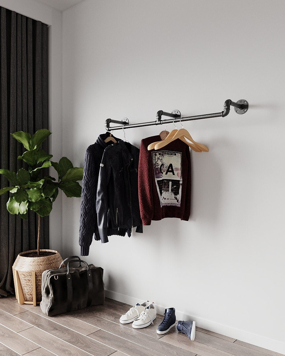 pipe clothing rack