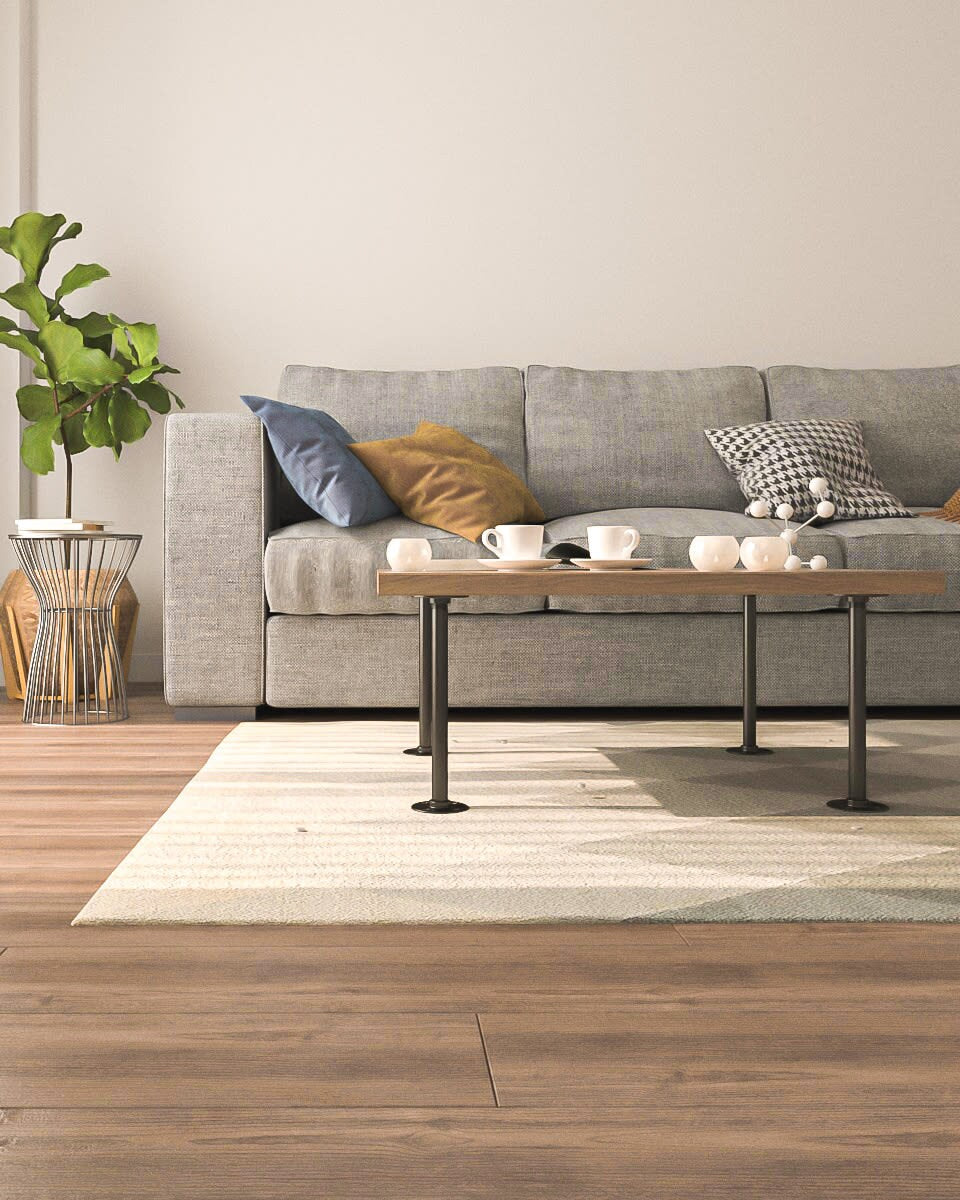 Terra Industrial Pipe Table Legs 2 Pairs