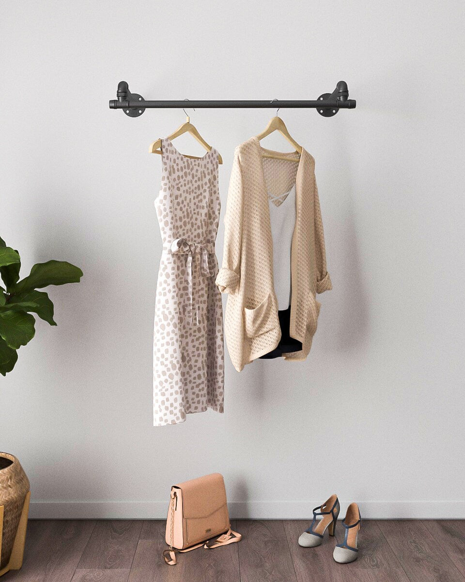 Seu Vintage Clothes Rail Detachable