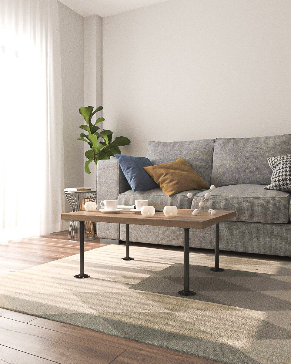 Terra Industrial Pipe Table Legs 2 Pairs