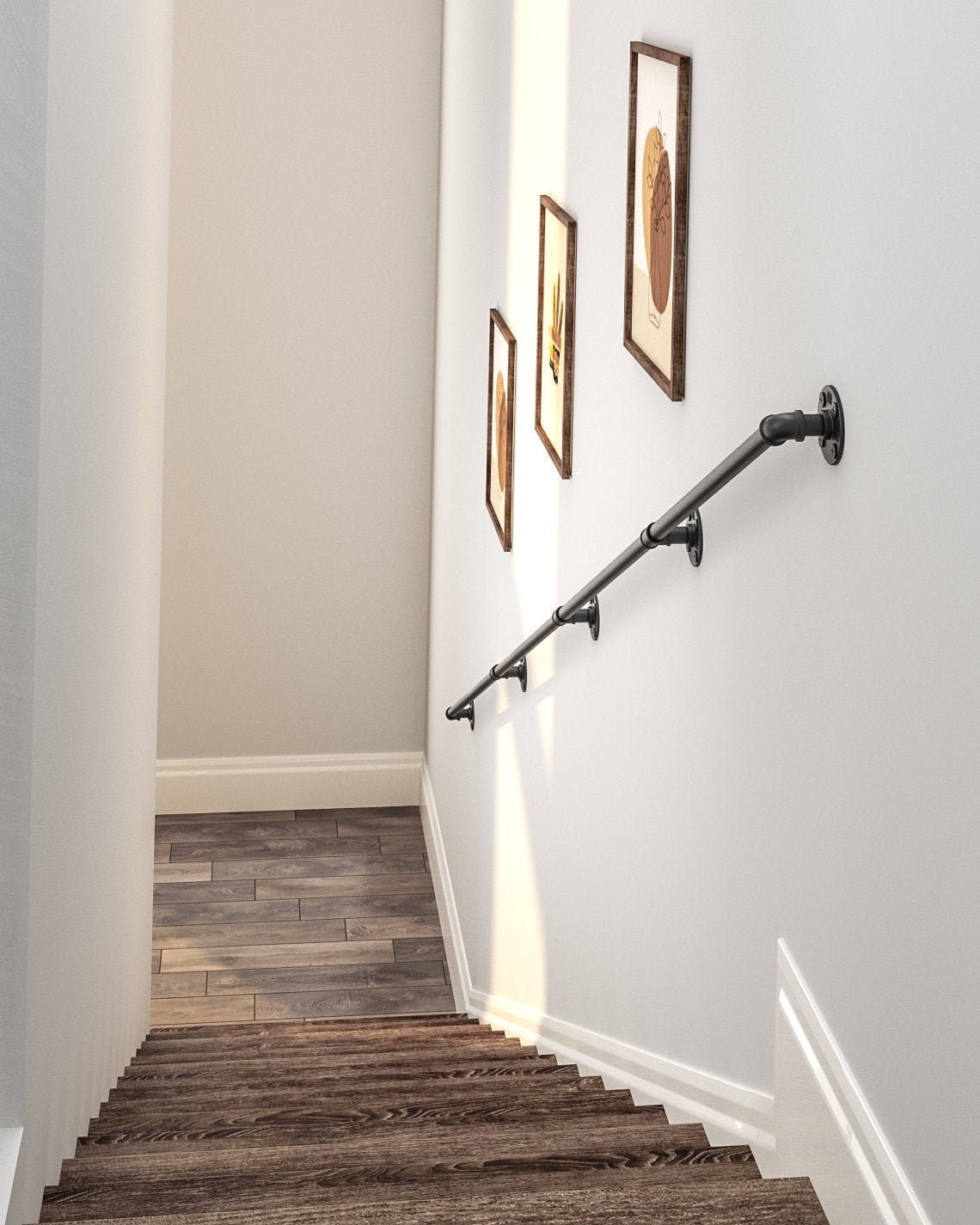 Custom-Made Staircase Banister, showcasing various design options.