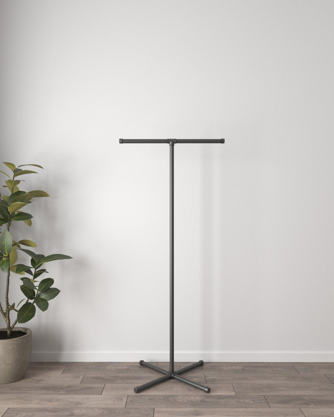 pipe Free Standing Clothing Rack