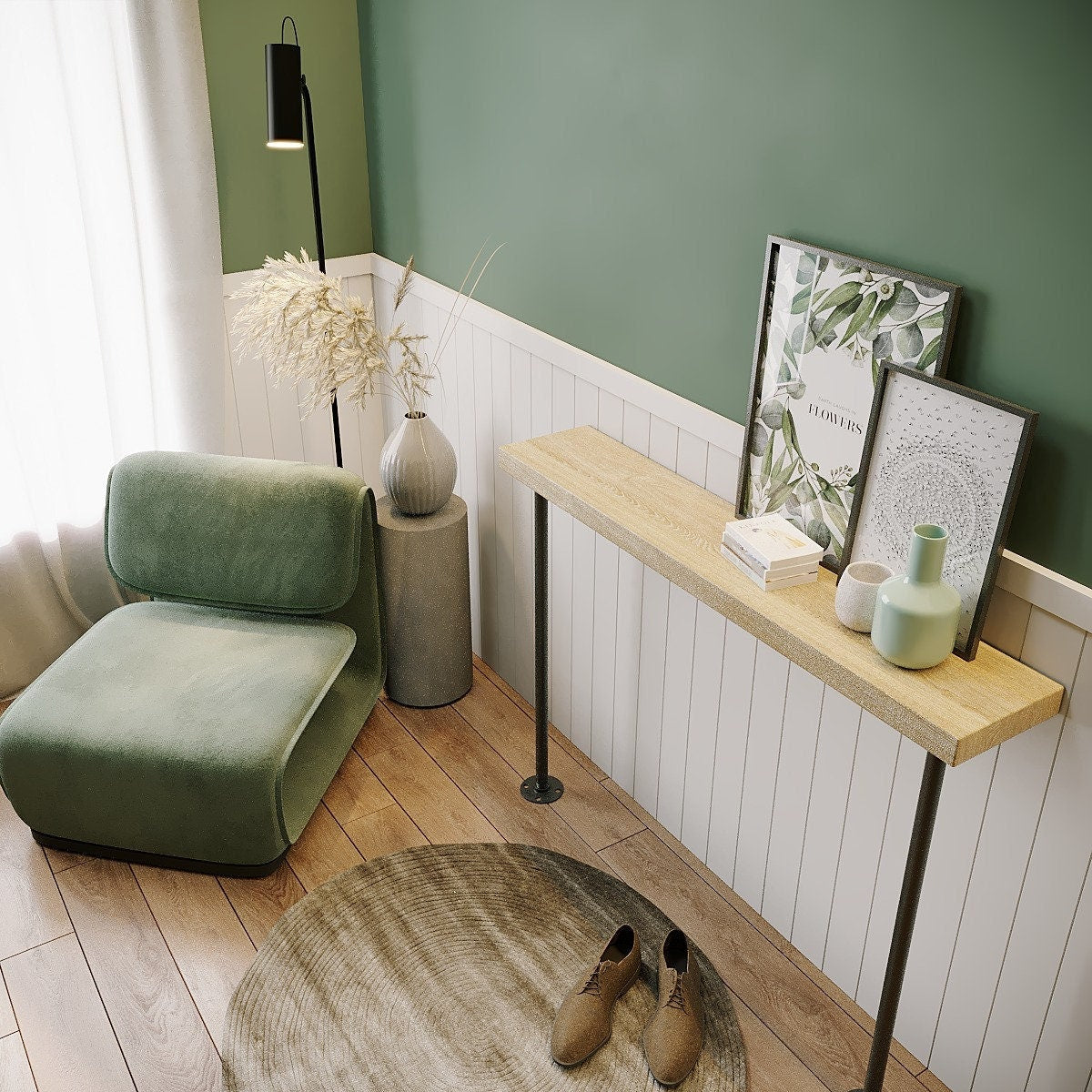 Luxurious Console Tables & Hallway Tables - Black, Wood, Storage Options