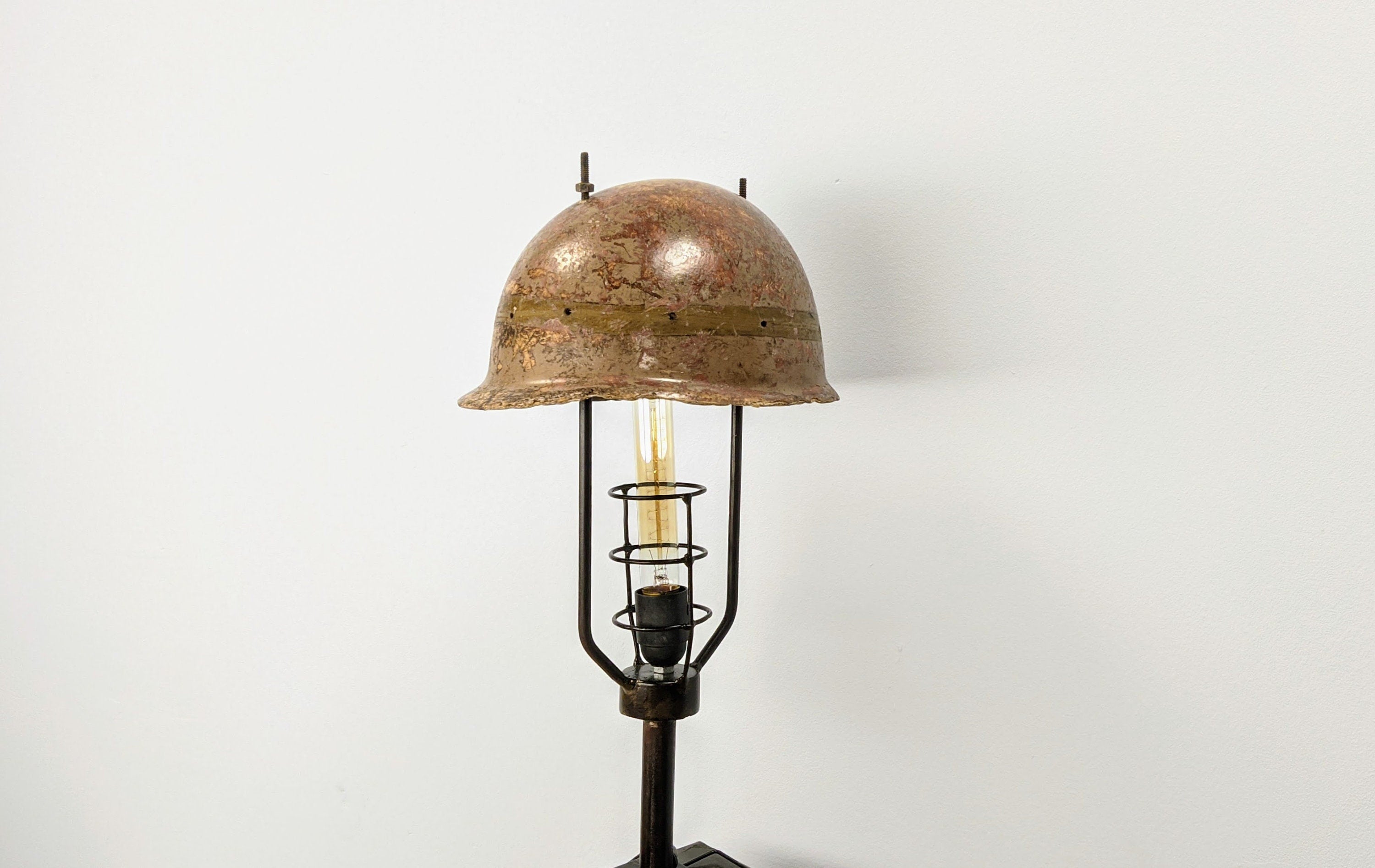 Side Table Lamp with industrial flair, perfect as a stylish table light