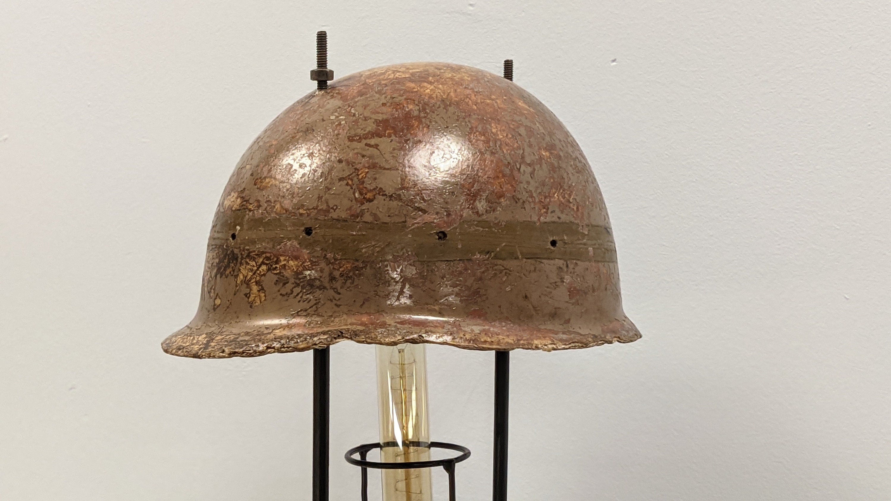 Side Table Lamp with industrial flair, perfect as a stylish table light