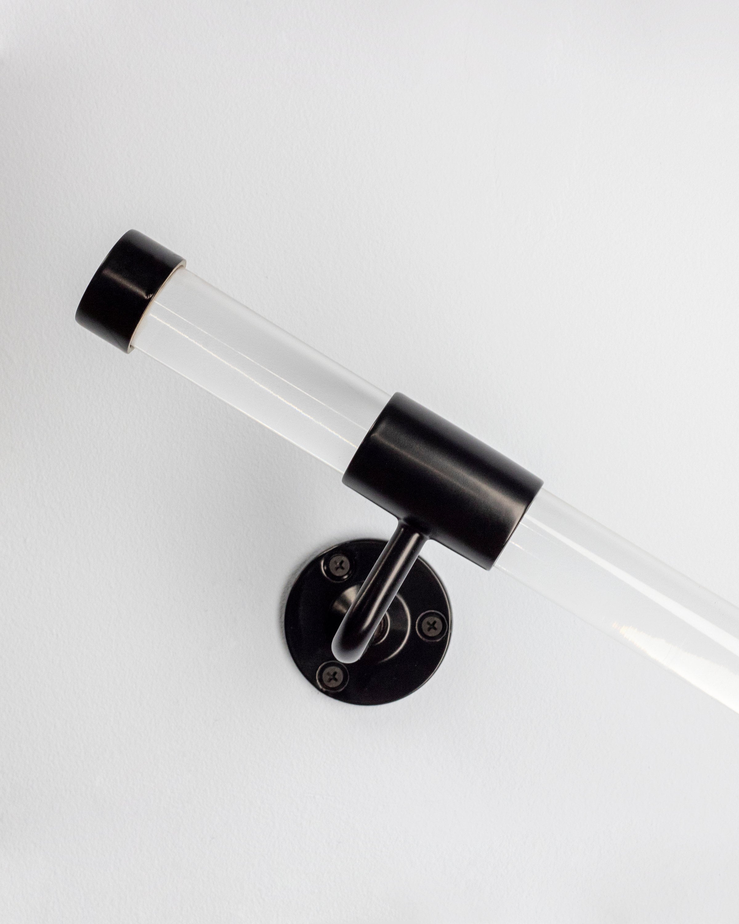 Lucite Staircase Rail Made