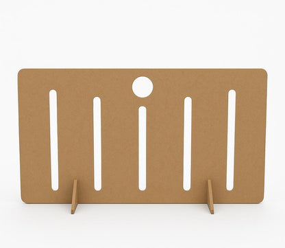 DOG BARRIER GATE - Portable Wooden Stopper for Stairs