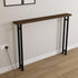 Modern Metal Table Legs for Console Table – Industrial Hairpin or Square Frame Style – Heavy-Duty Steel Legs – DIY Furniture Base