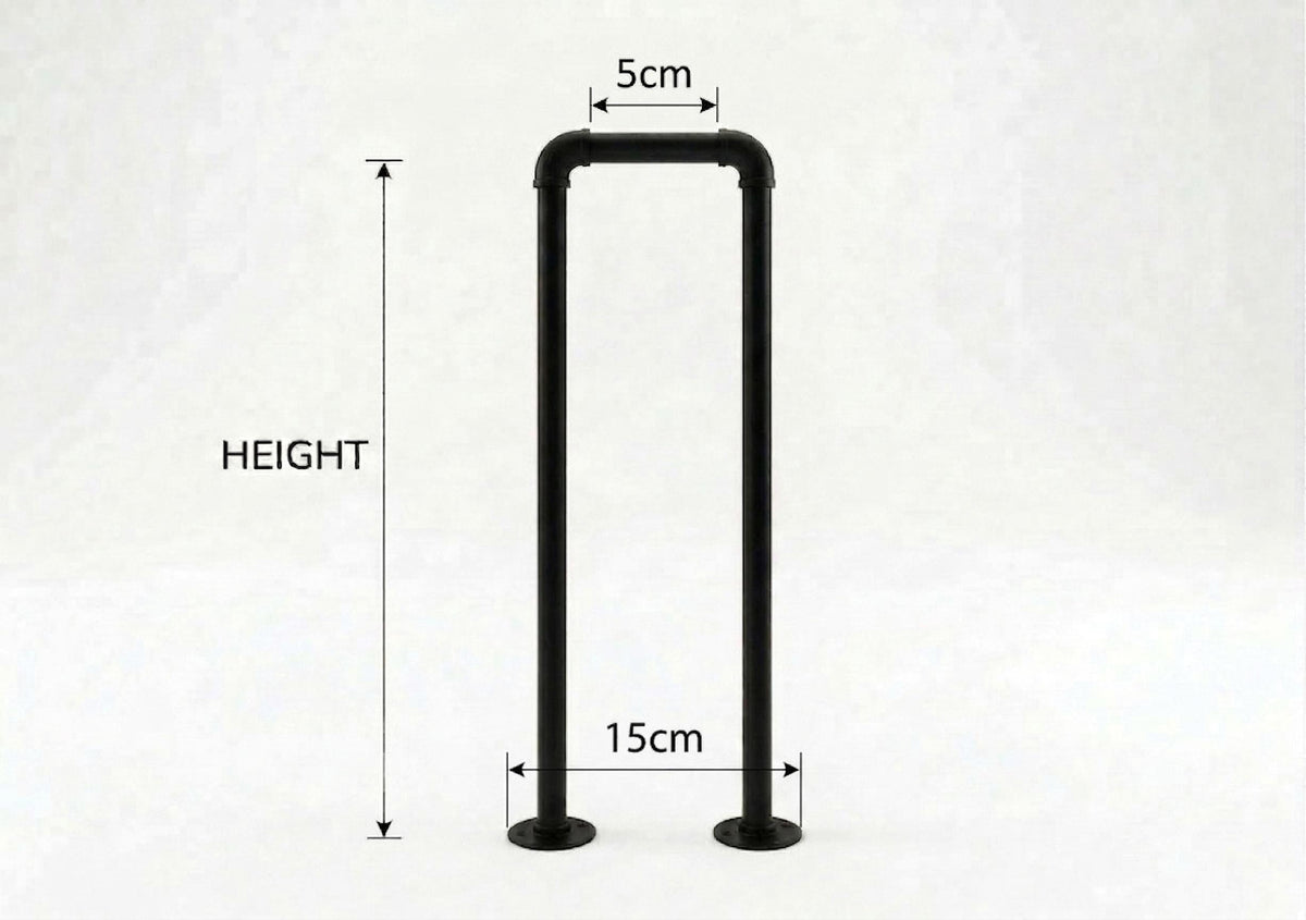 Black Steel Stair Rail |