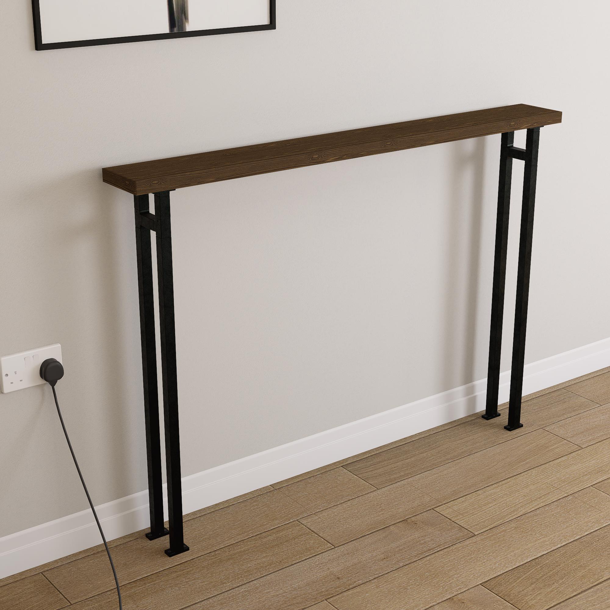 Console Table  Rustic Wood Entryway Table for Living Room Decor, Perfect Housewarming Gift