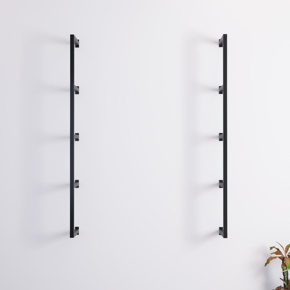 Multi-Tier Shelf Brackets: Heavy Duty Floating Shelving Hardware