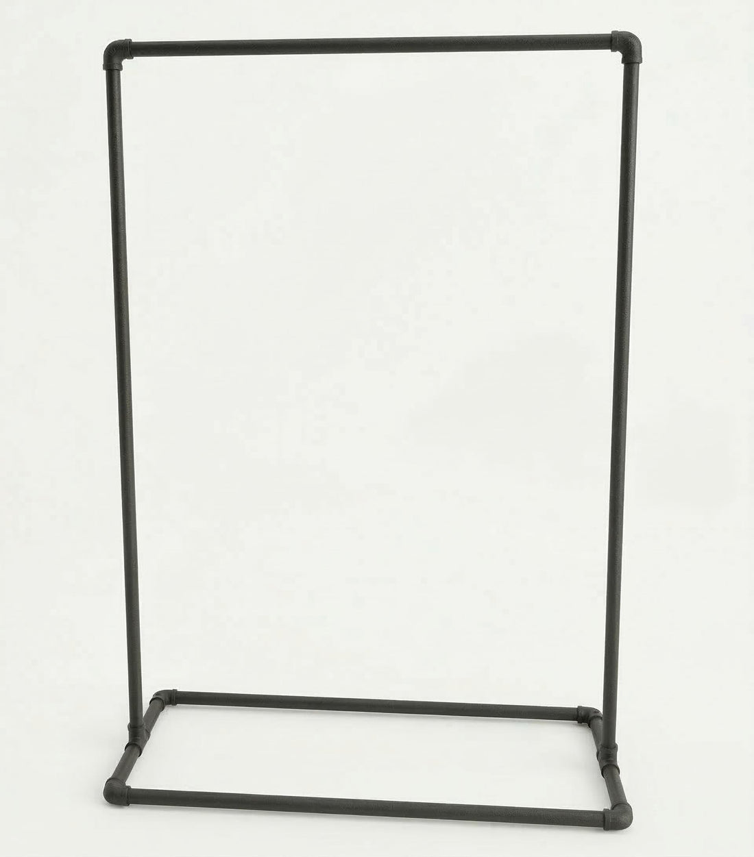 Freestanding Pipe Clothes Rail – Malleable Iron