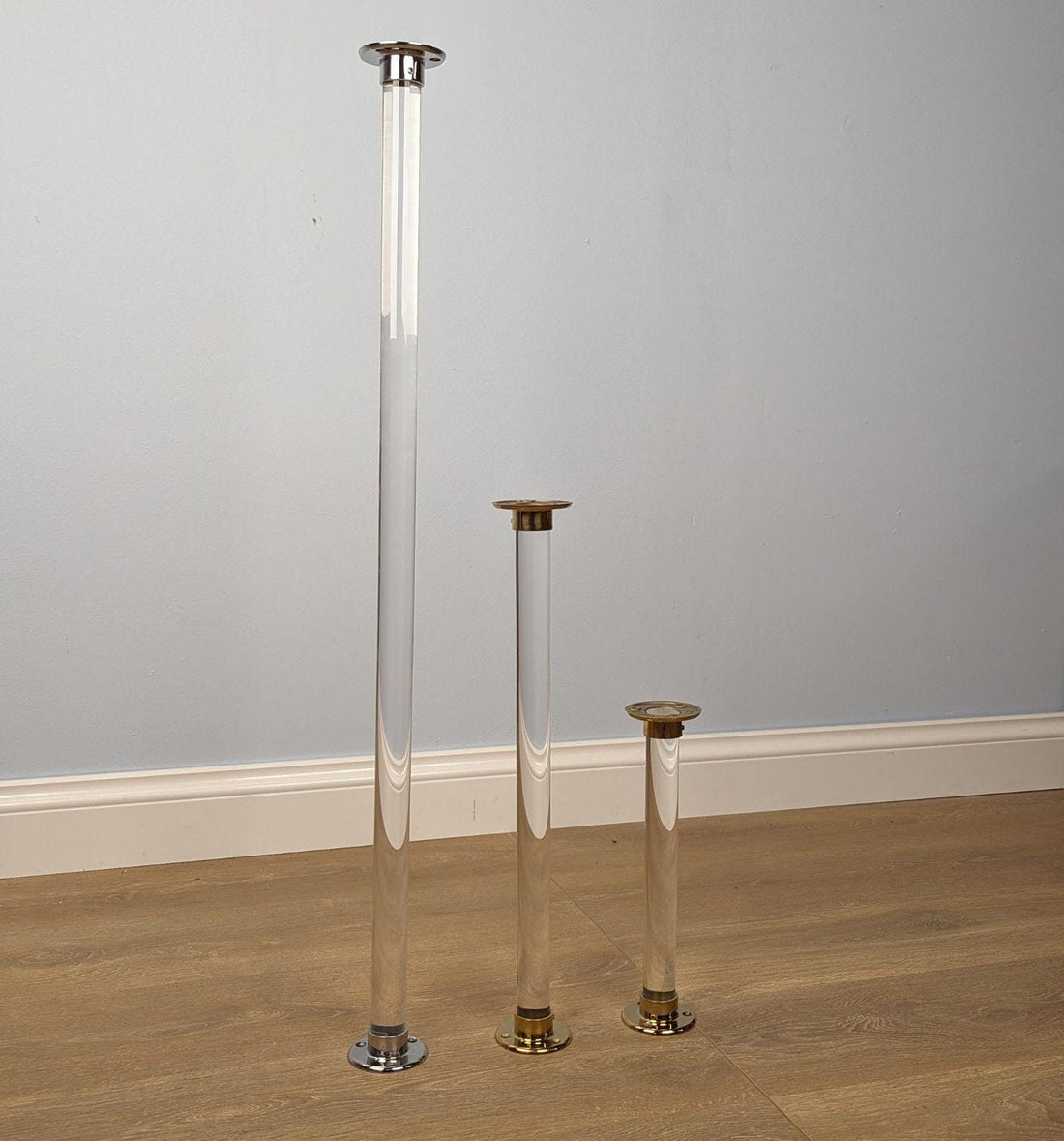 Clear Acrylic Furniture Leg: DIY Sofa Table Support