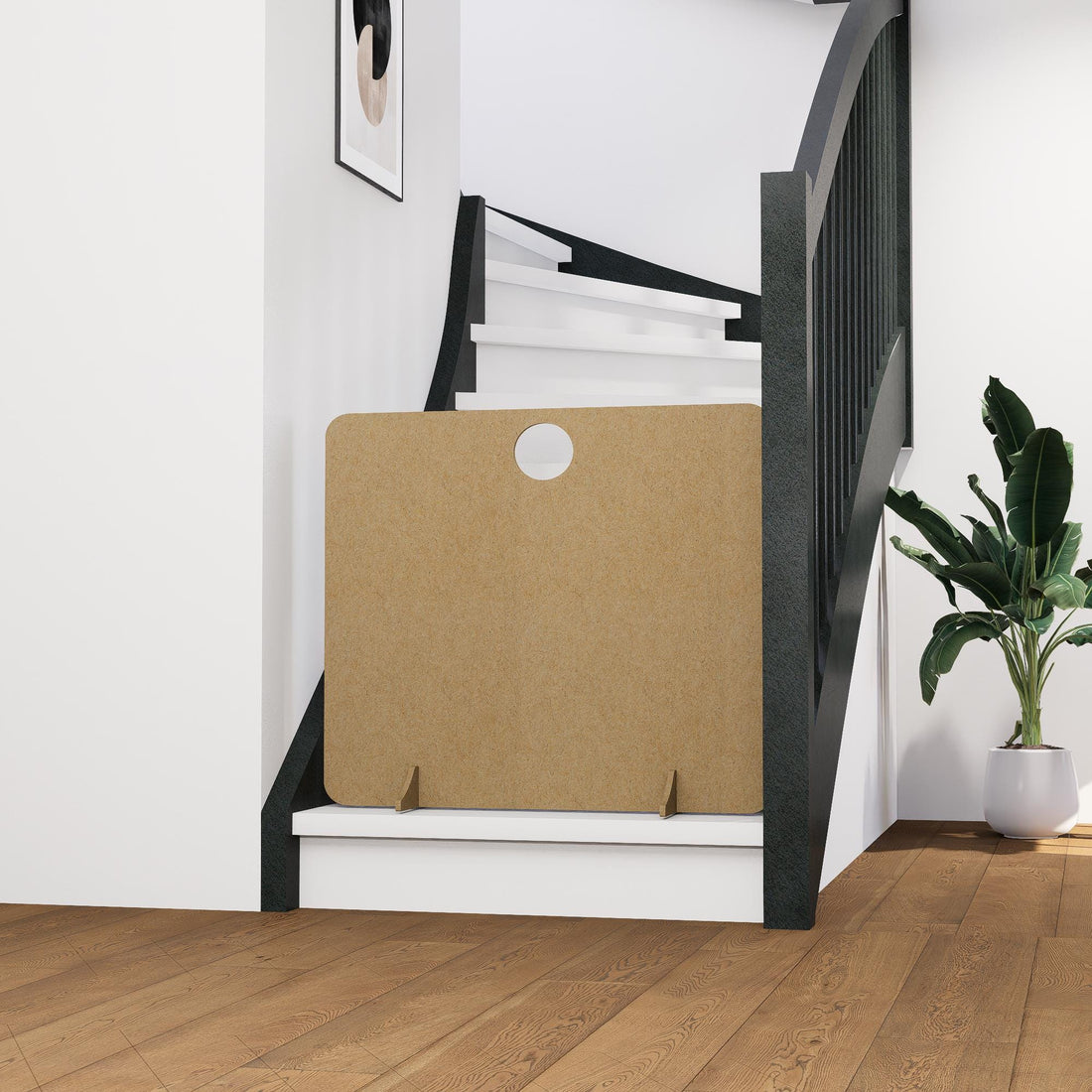 The Dog Stopper (Standard) - Stair Gate, Dog Stop, Stair Gate, Pet Gate/Dog Barrier