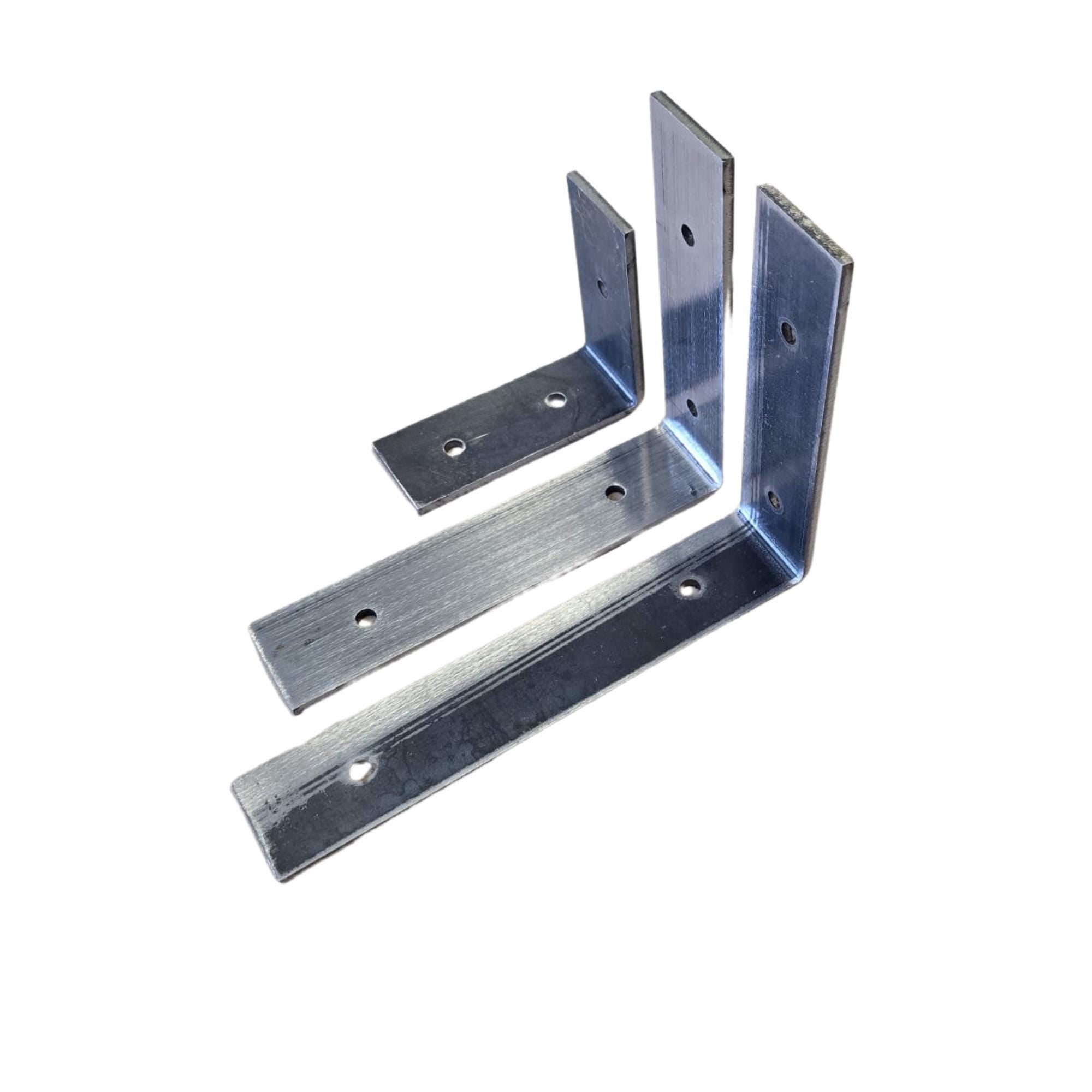 Pair of Heavy Duty Steel Shelf Brackets