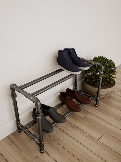 Two Tiered Shoe Rack Storage