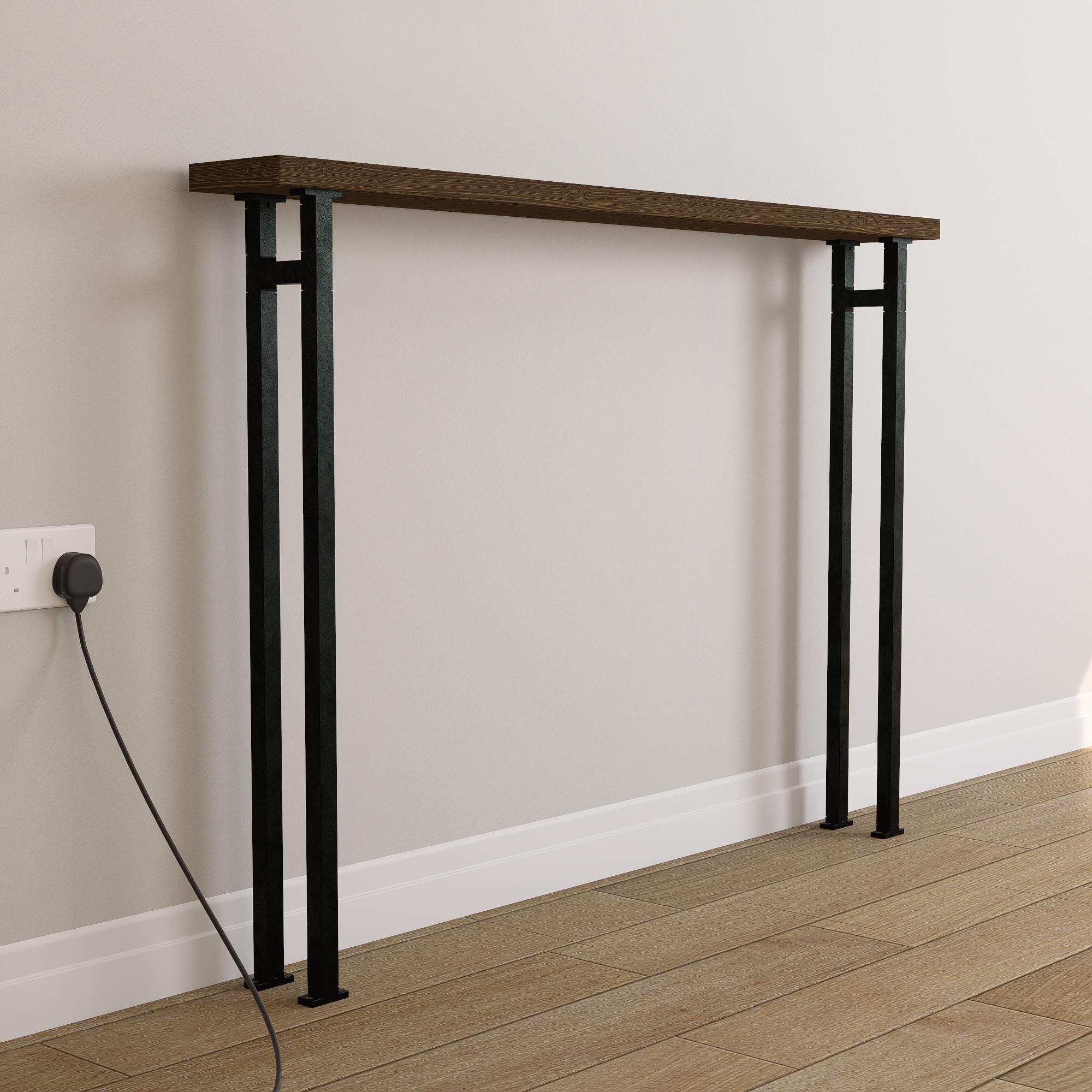 Rustic Wood Console Table – Entryway & Living Room