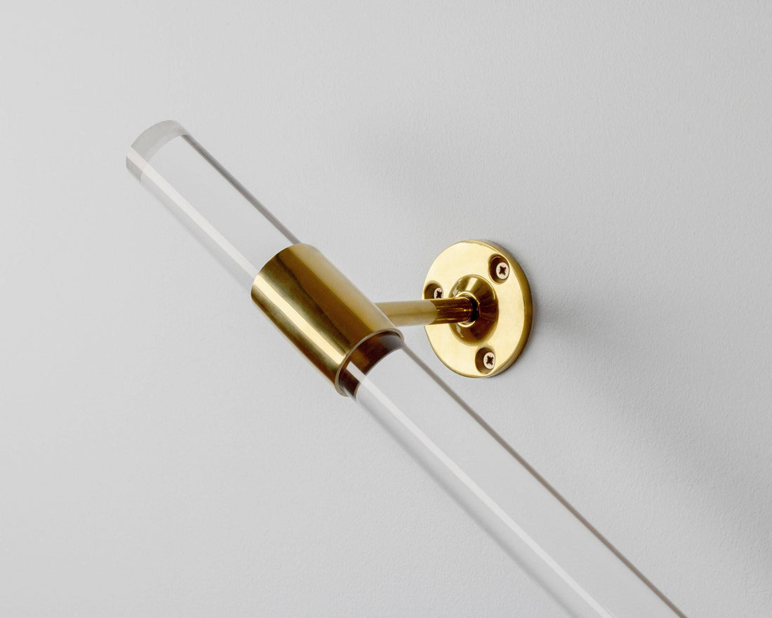 Modern Acrylic Handrail – Clear Lucite Stair Rail