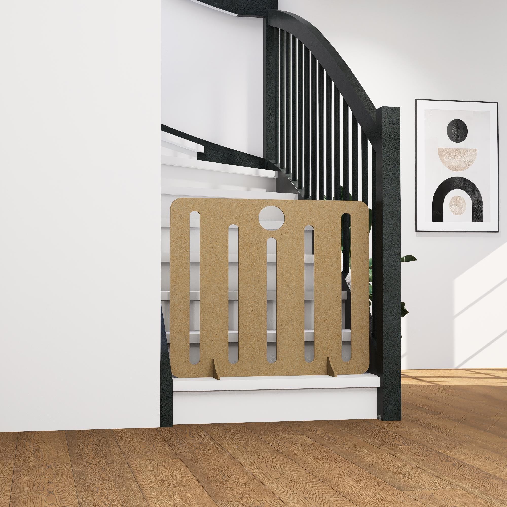 Customized Dog Stopper &amp; Sausage Stopper - Personalized Stair Gate/Door Stopper in Custom Sizes for Home Safety