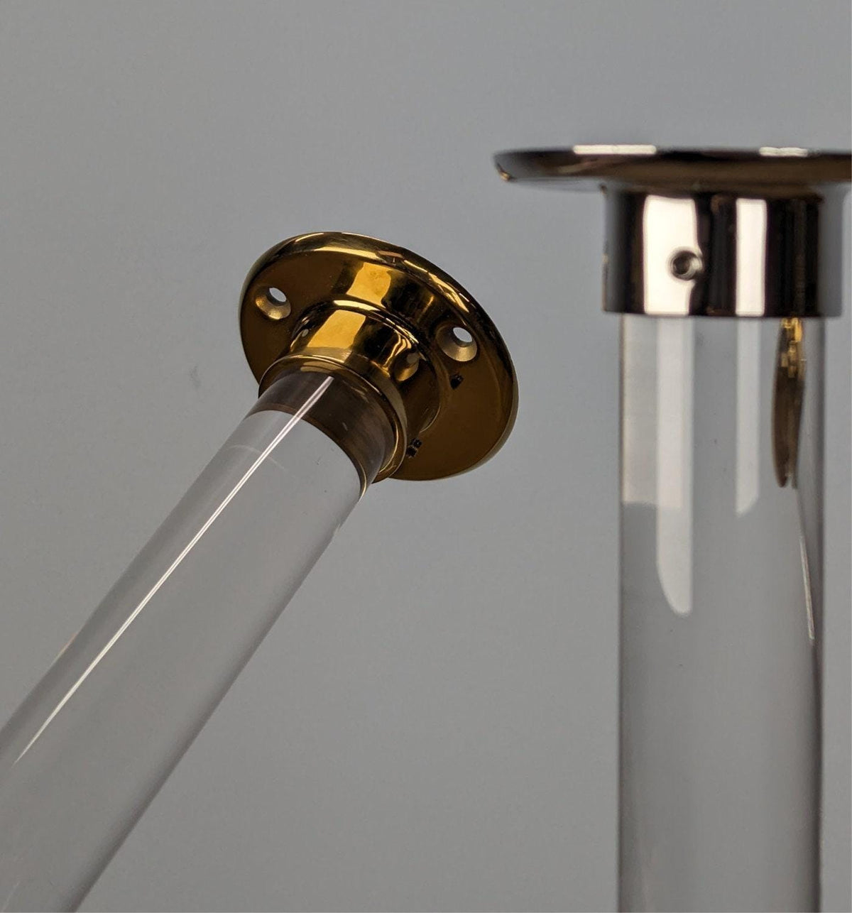 Clear Acrylic Furniture Leg: DIY Sofa Table Support