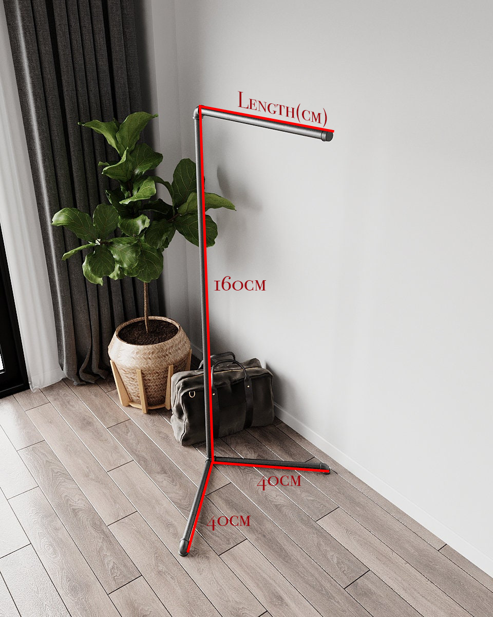 ipe Clothes Rail - Freestanding clothes rail
