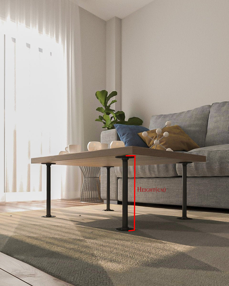 Terra Industrial Pipe Table Legs 2 Pairs