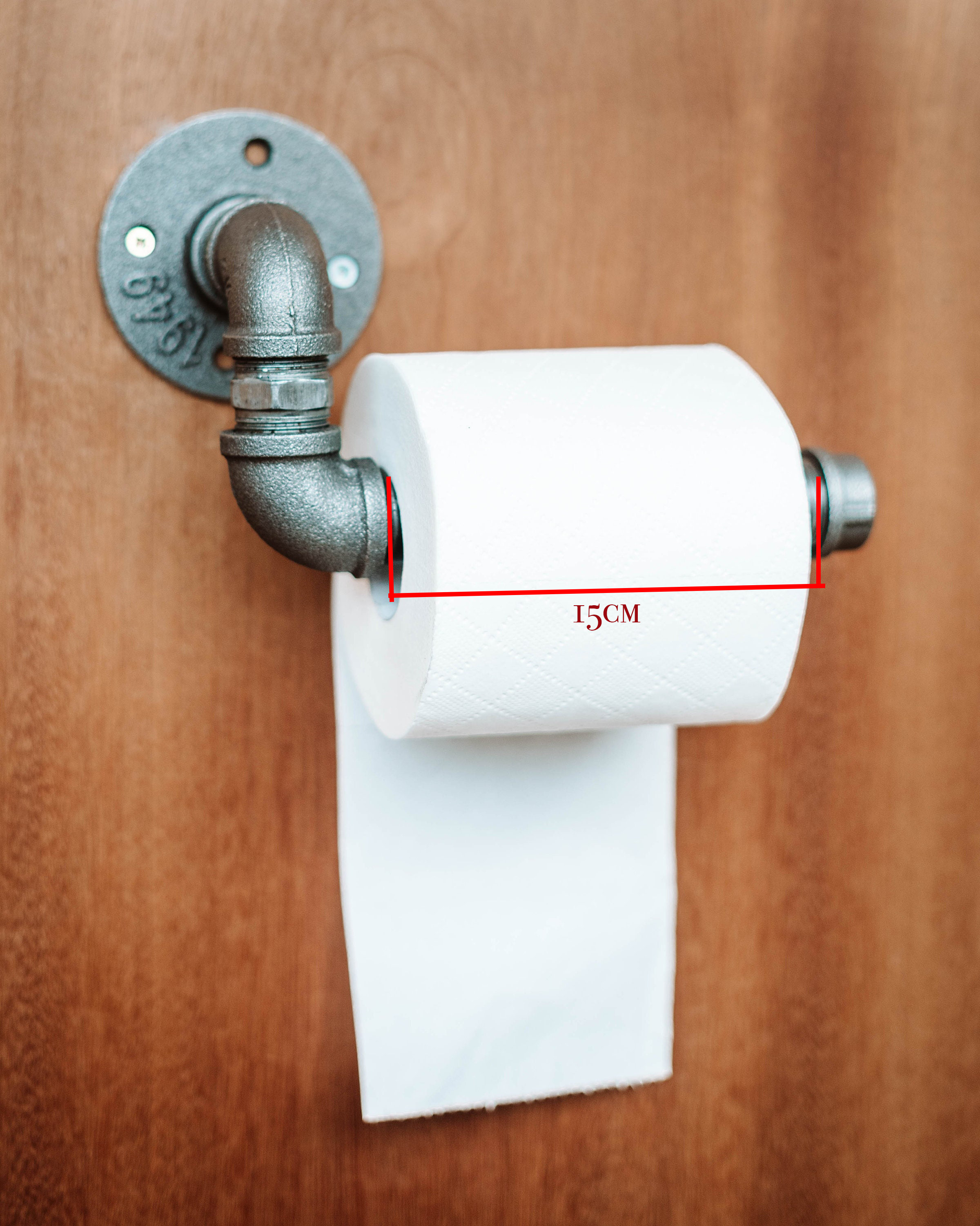 Edge Toilet Roll Holder Sleek Wall Mounted Design
