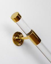 Modern Stair Handrail With End Caps