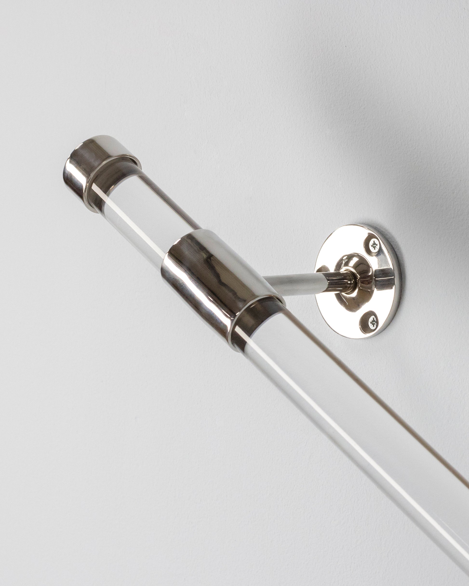 Modern Stair Handrail With End Caps