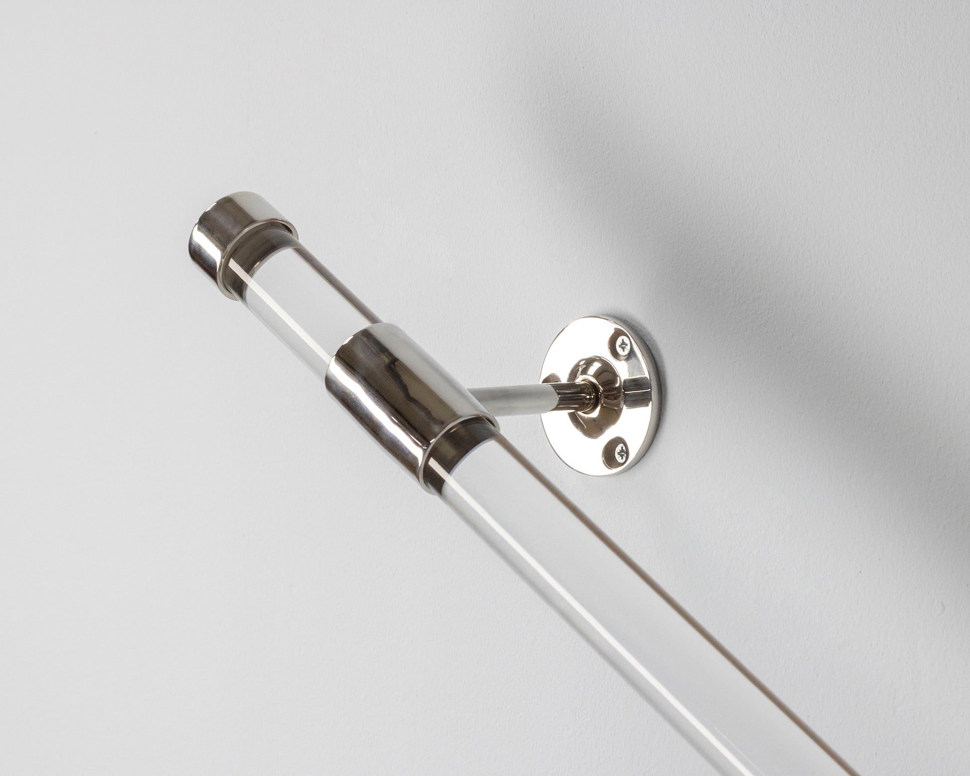 Modern Stair Handrail With End Caps
