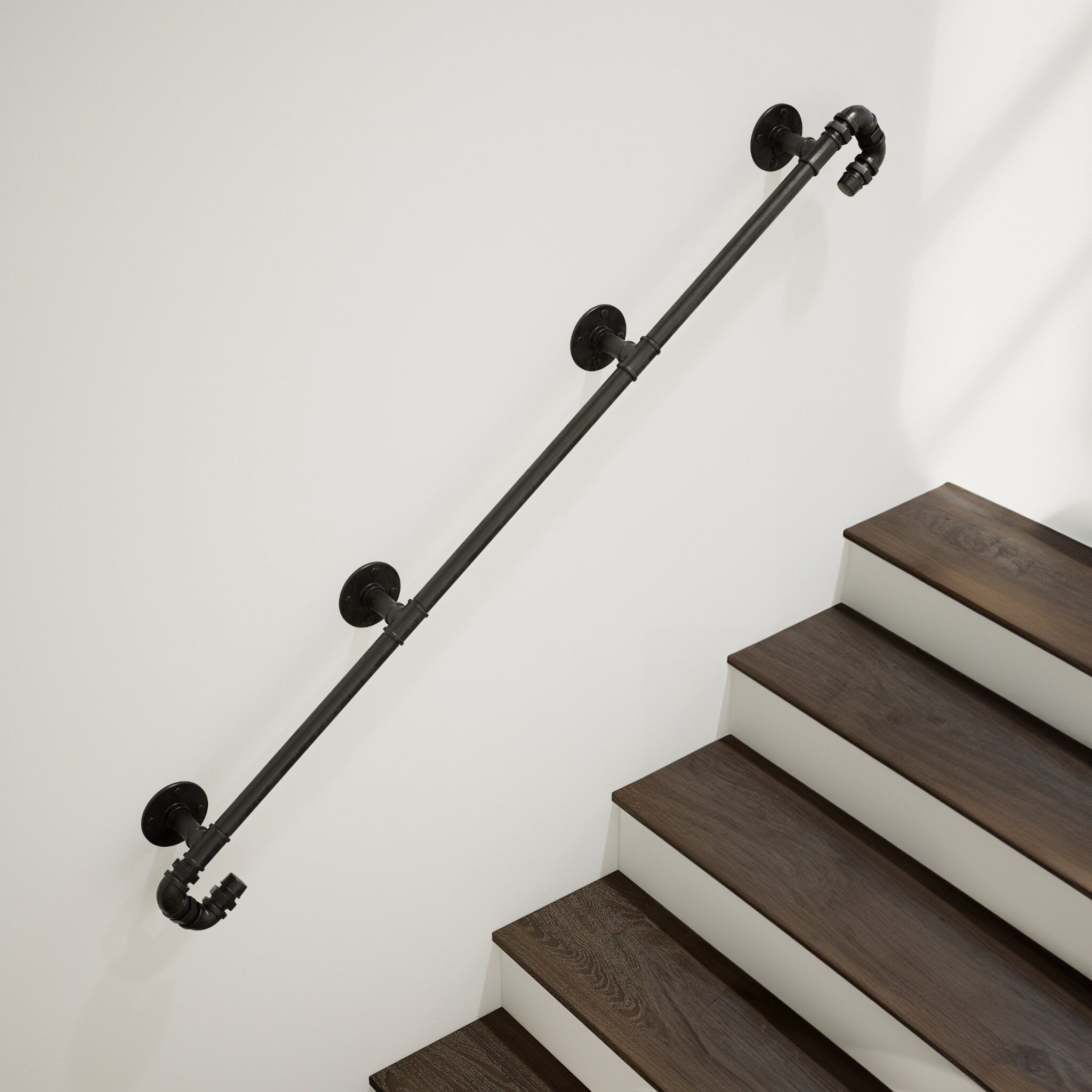 Elegant Custom-Made Staircase Banister -Staircase Rail, Stair Handrail
