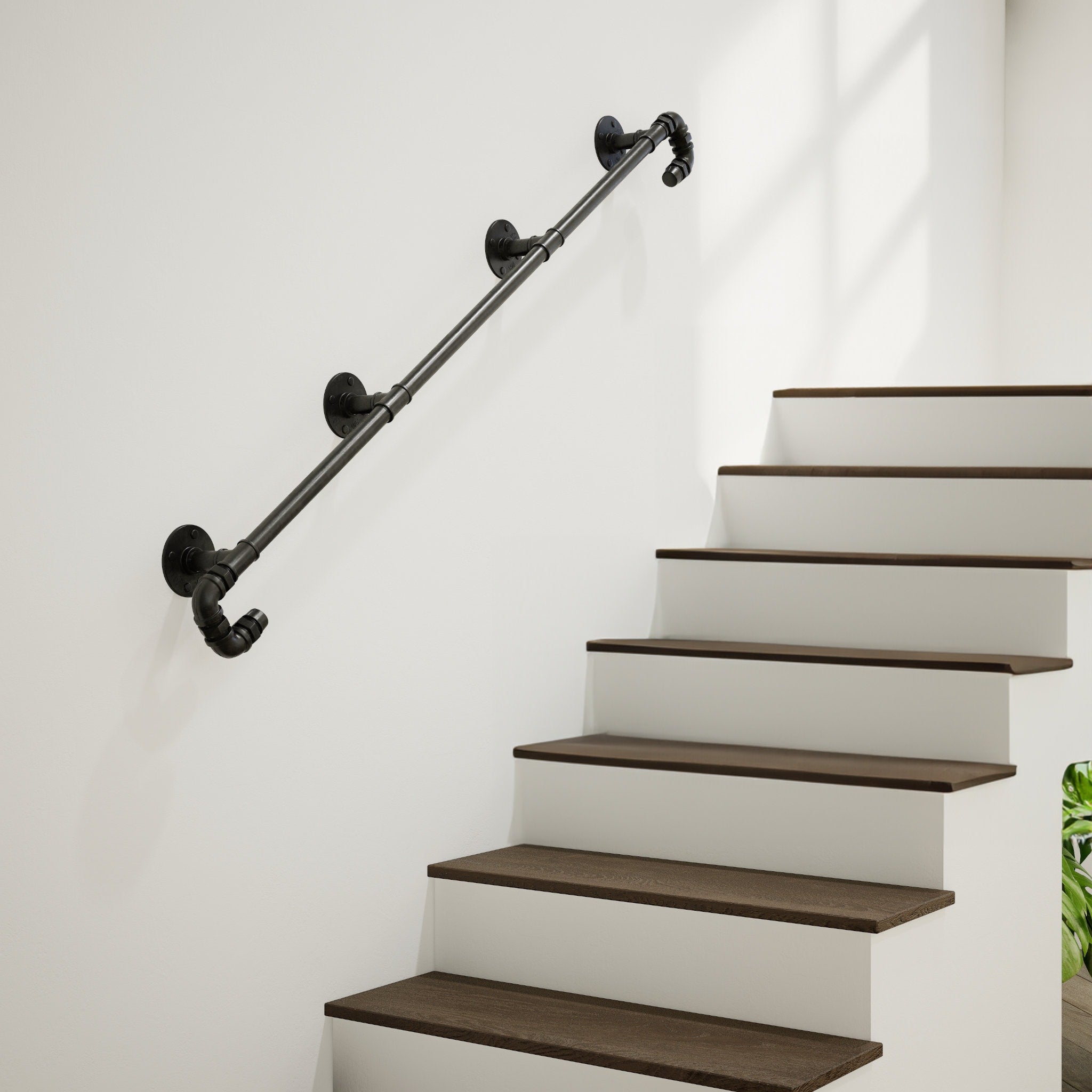 Elegant Custom-Made Staircase Banister -Staircase Rail, Stair Handrail