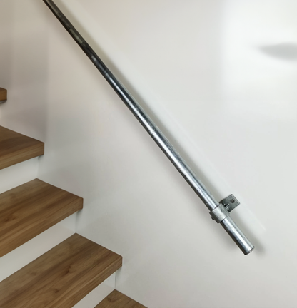 Galvanised Industrial Pipe Outdoor Stair Handrail