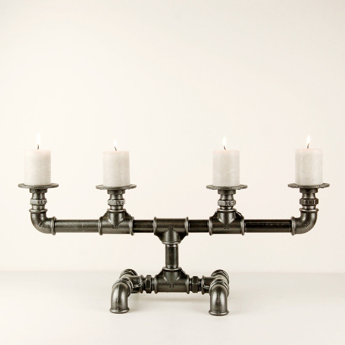 Candle Holder with a candle plate, showcasing its elegant and sophisticated design