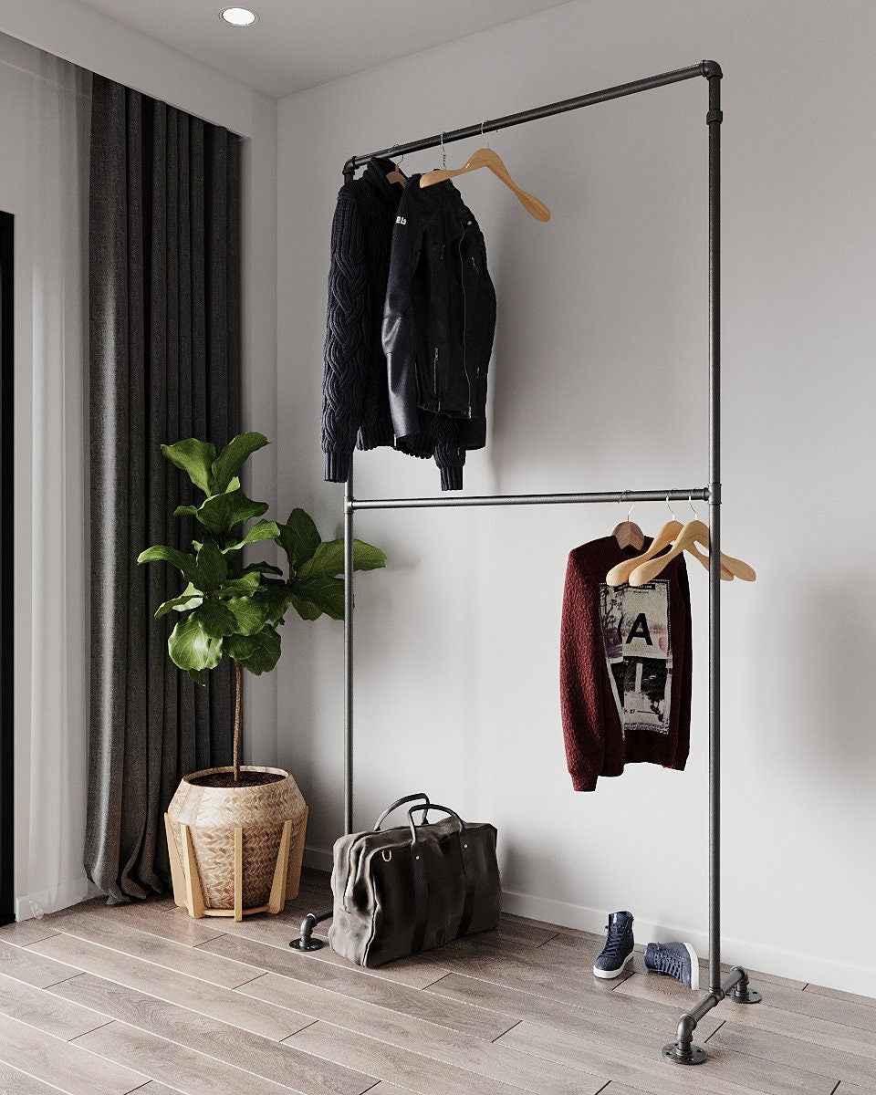 Artelos Double Level Free Standing Clothes Rail