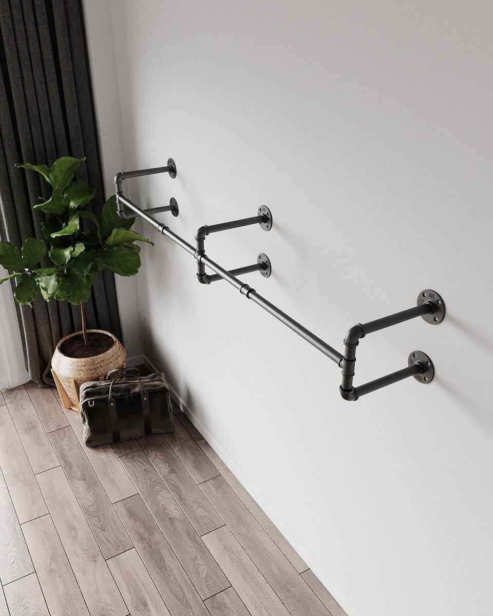 Tuje Transform Your Closet with Our Premium Wall Mounted Garment Rack