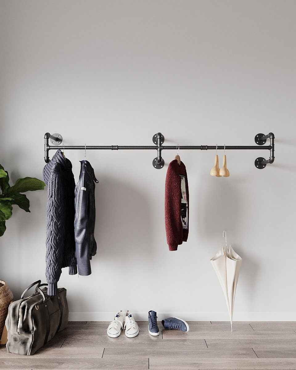 Tuje Transform Your Closet with Our Premium Wall Mounted Garment Rack