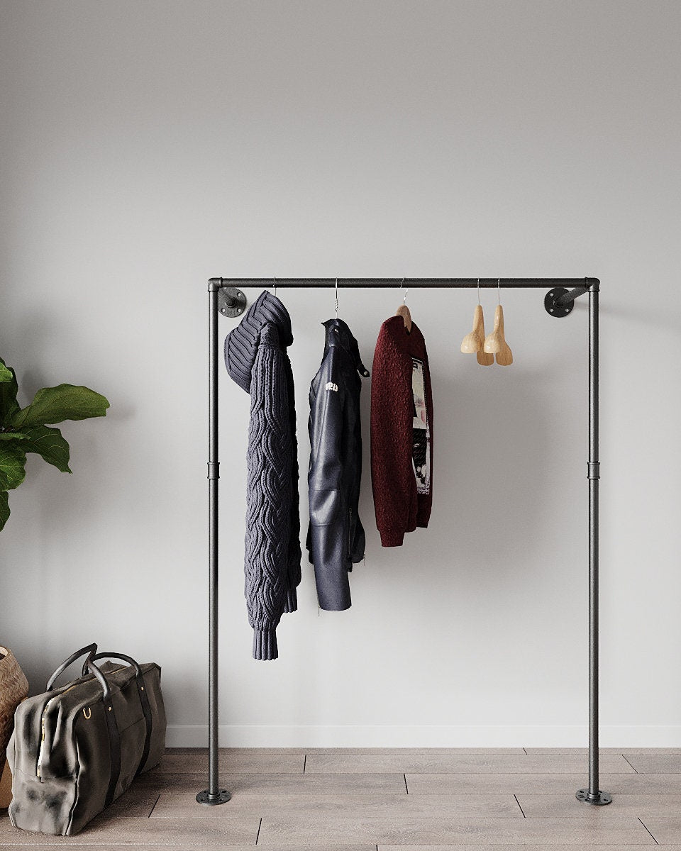Avia Clothes Rail, a customizable clothes racking and hanging solution, suitable for retail and personal use.