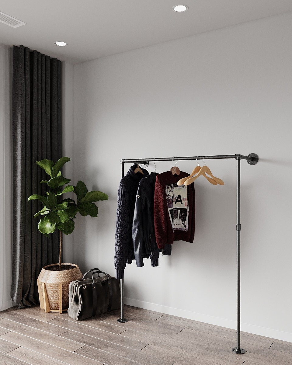 Avia Clothes Rail, a customizable clothes racking and hanging solution, suitable for retail and personal use.