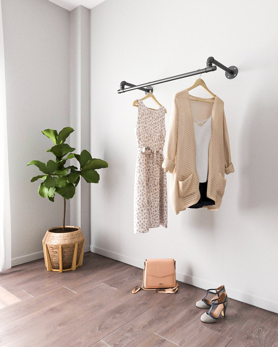 Seu Vintage Clothes Rail Detachable