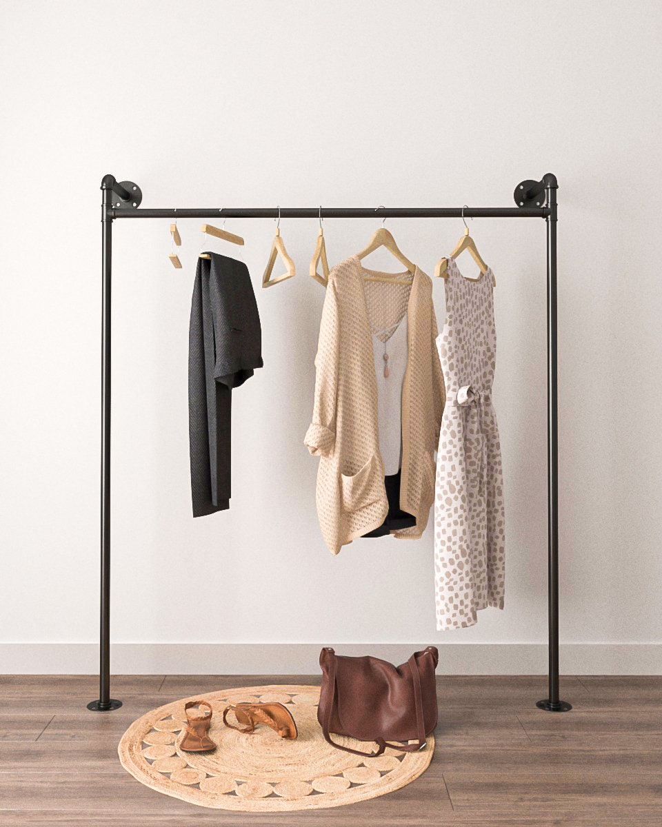 Walk-In Wardrobe System Clothes Racking, a comprehensive and versatile storage solution for clothing organization