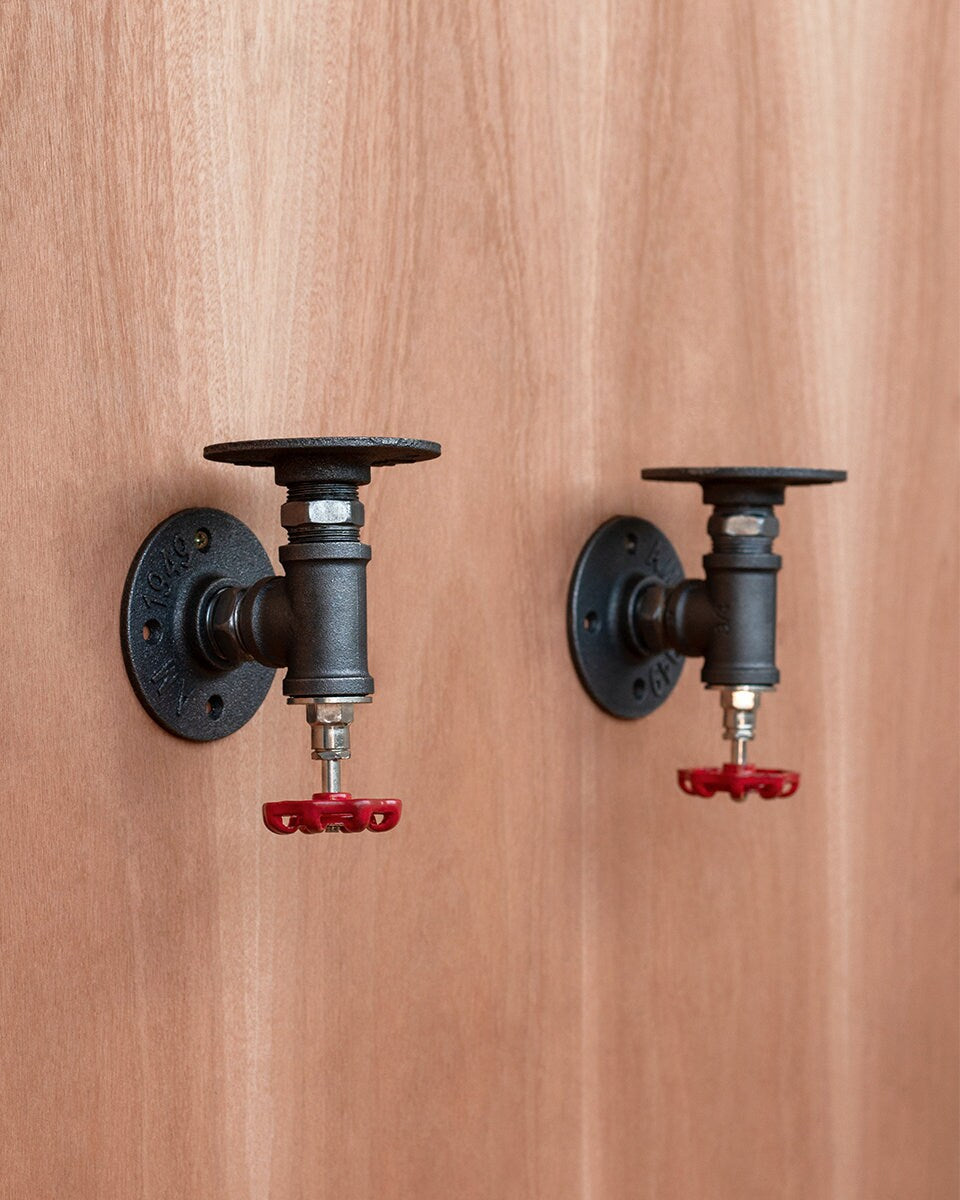helf Brackets - Wooden, Floating, Wall Mount &amp; Black Options