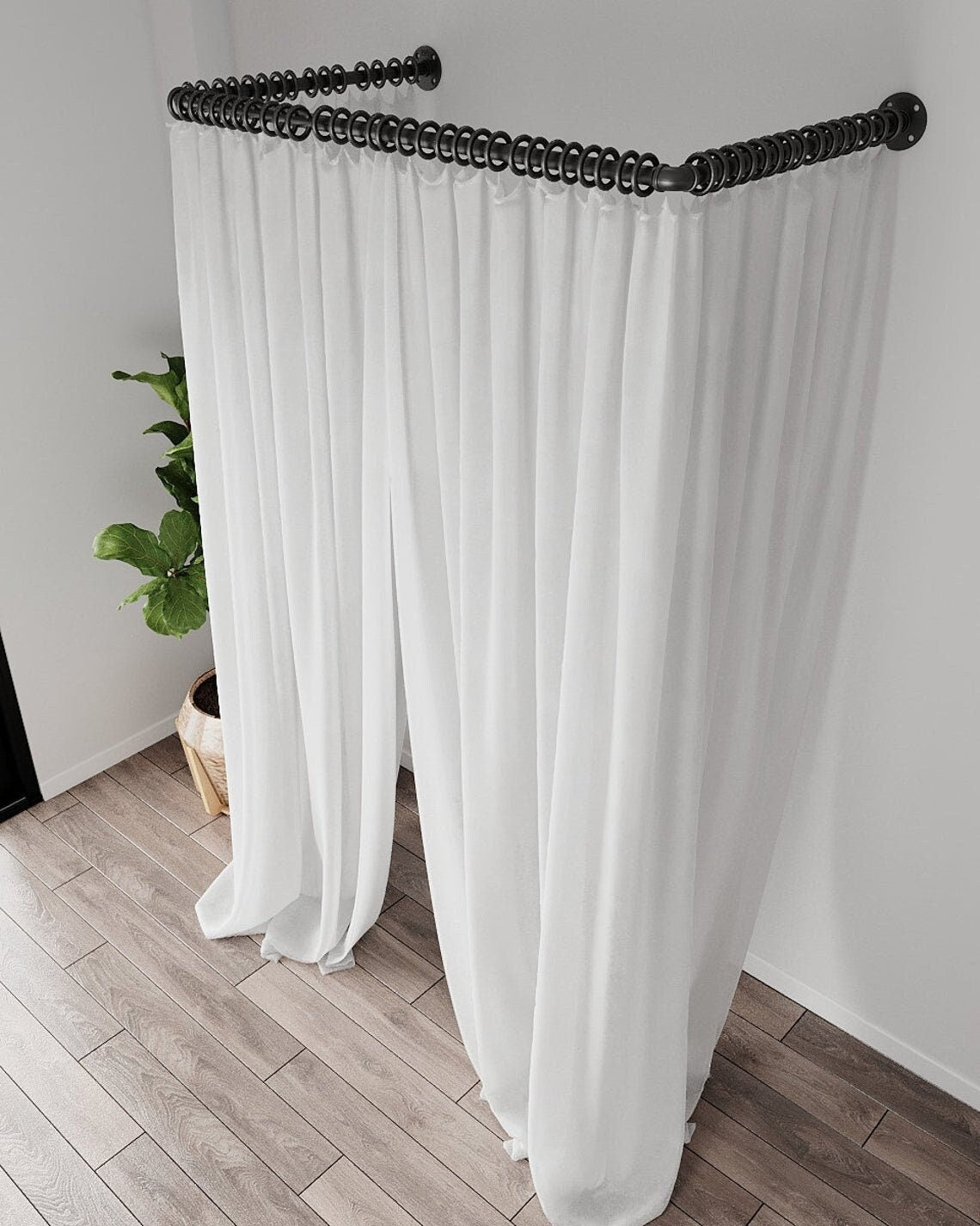Wall Mounted Bridal Shop Changing Room, highlighting its versatile and functional design.