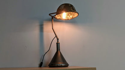 Functional Side Table Lamp, offering a unique industrial light design